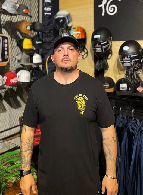 bonito na moto frente